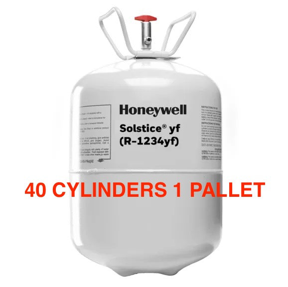 R1234YF Refrigerant 10 LBS Cylinder (40 Cylinders) 1 Pallet 445 Each