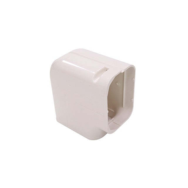 Flat corner elbow