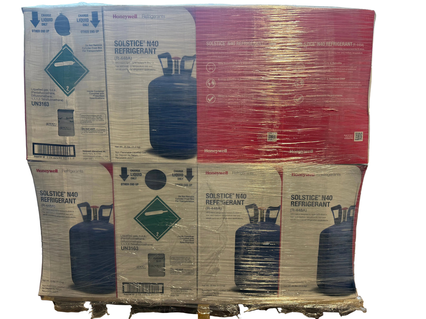 R448A N40 Refrigerant 25 lb cylinder