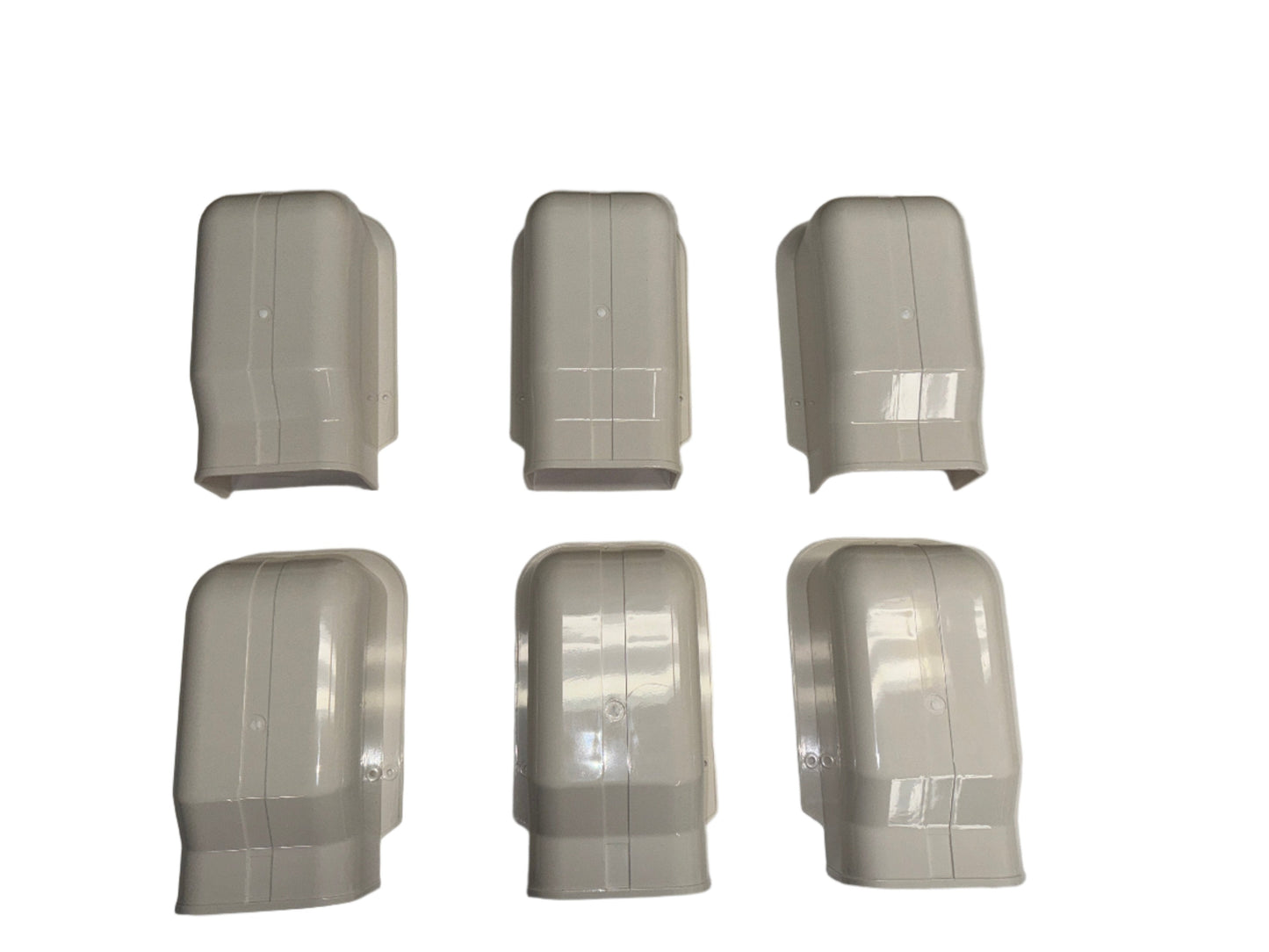 4" wall penetration cover box of 6