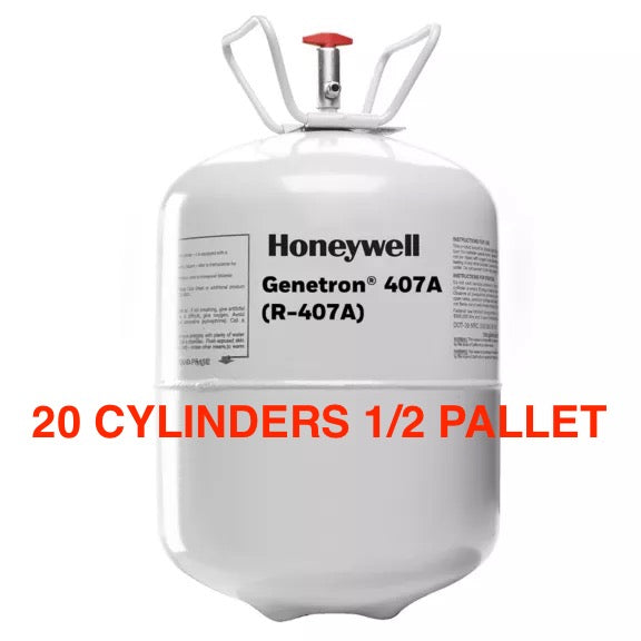 R-407A Refrigerant 25 LBS Cylinder 20 Cylinders 1/2 Pallet $365 Each