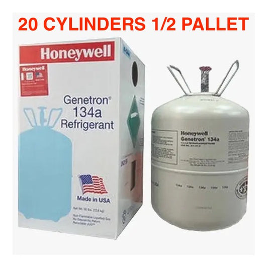 R-134A Refrigerant 30 LBS Cylinder (20 Cylinders) 1/2 Pallet $269 Each