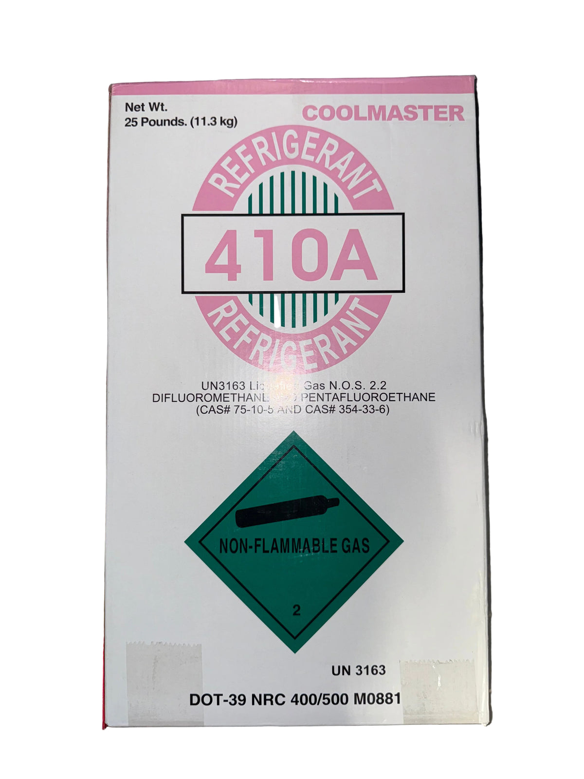 R410A 25 Lb Cylinder – NY HVAC SUPPLY HOUSE LLC